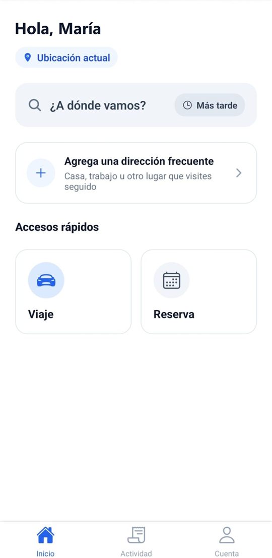 Pide en un toque